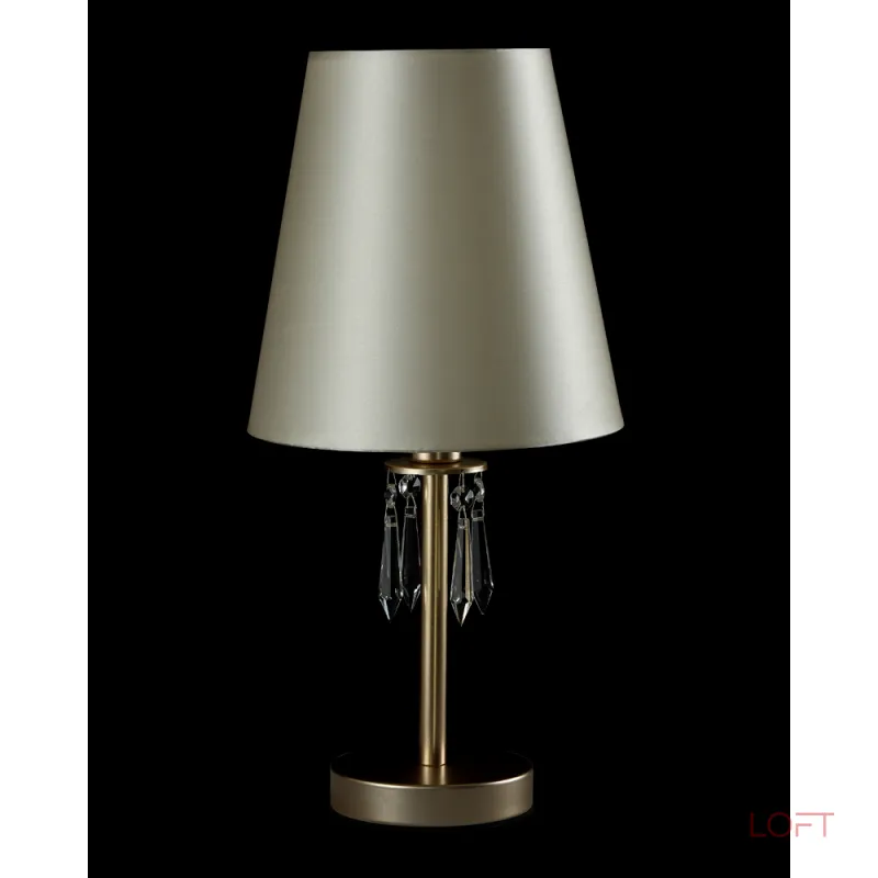 Настольная лампа Crystal Lux RENATA LG1 GOLD от ImperiumLoft