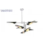 Люстра на штанге Crystal Lux RAFAEL SP8 CHROME