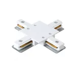 Соединитель X-образный (однофазный) для встраиваемого шинопровода Crystal Lux CLT 0.2211 04 WH от ImperiumLoft