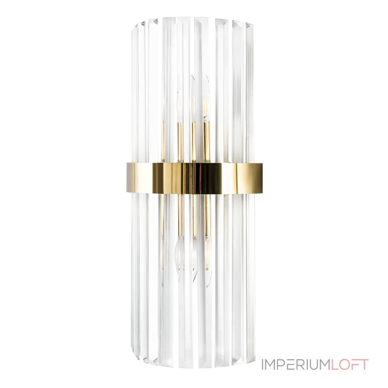 Бра Crystal Lux SORPRESA AP2 BRASS/TRANSPARENTE Бра Crystal Lux SORPRESA AP2 BRASS/TRANSPARENTE