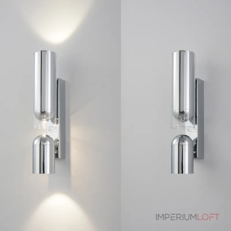 Бра Crystal Lux VENTO AP15W LED CHROME от ImperiumLoft