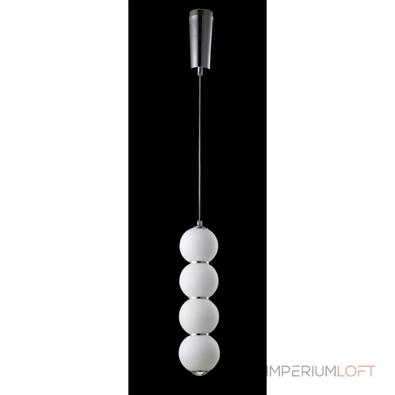 Подвесной светильник Crystal Lux DESI SP4 CHROME/WHITE