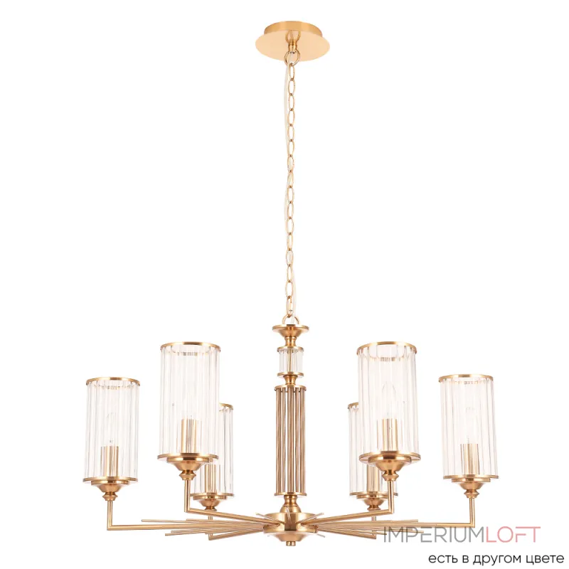 Подвесная люстра Crystal Lux GLORIA SP6 BRASS