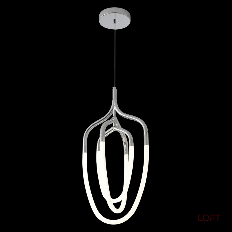 Подвесной светильник Crystal Lux PERA SP50W LED CHROME Подвесной светильник Crystal Lux PERA SP50W LED CHROME