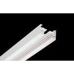 Шинопровод однофазный с питанием и заглушкой Crystal Lux CLT 0.11 01 L1000 WH от ImperiumLoft