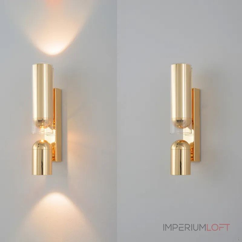 Бра Crystal Lux VENTO AP15W LED GOLD от ImperiumLoft
