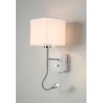 CRYSTAL LUX Бра Crystal Lux PACO AP2 CHROME/WHITE от ImperiumLoft