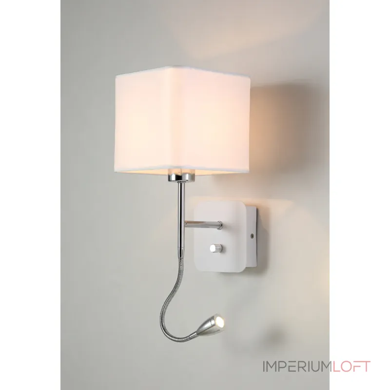 CRYSTAL LUX Бра Crystal Lux PACO AP2 CHROME/WHITE от ImperiumLoft CRYSTAL LUX Бра Crystal Lux PACO AP2 CHROME/WHITE от ImperiumLoft