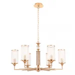 Подвесная люстра Crystal Lux GLORIA SP6 BRASS