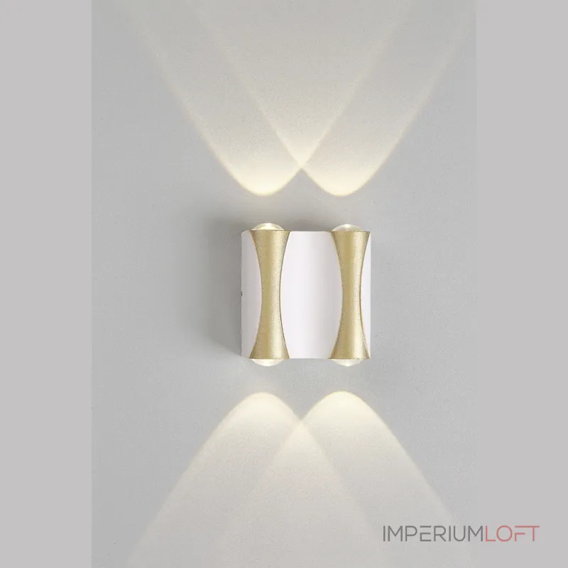 Бра Crystal Lux CLT 022W2 WH-GO 4000K Бра Crystal Lux CLT 022W2 WH-GO 4000K