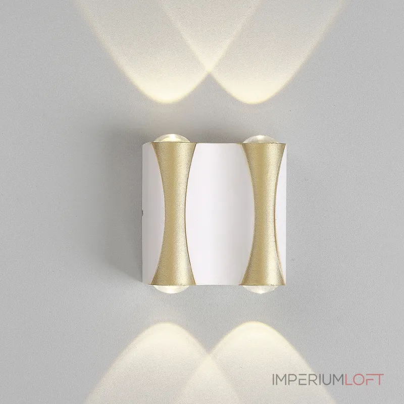 Бра Crystal Lux CLT 022W2 WH-GO 4000K Бра Crystal Lux CLT 022W2 WH-GO 4000K