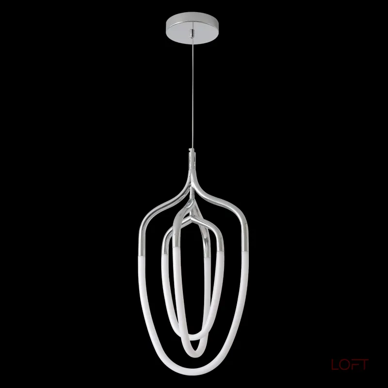 Подвесной светильник Crystal Lux PERA SP50W LED CHROME Подвесной светильник Crystal Lux PERA SP50W LED CHROME