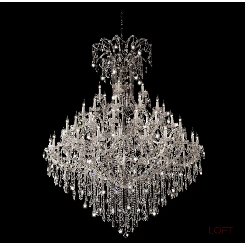 Подвесная люстра Crystal Lux DIVA SP60 CHROME Подвесная люстра Crystal Lux DIVA SP60 CHROME