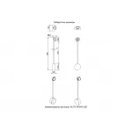 Бра Crystal Lux ALTO AP5W LED BLACK от ImperiumLoft