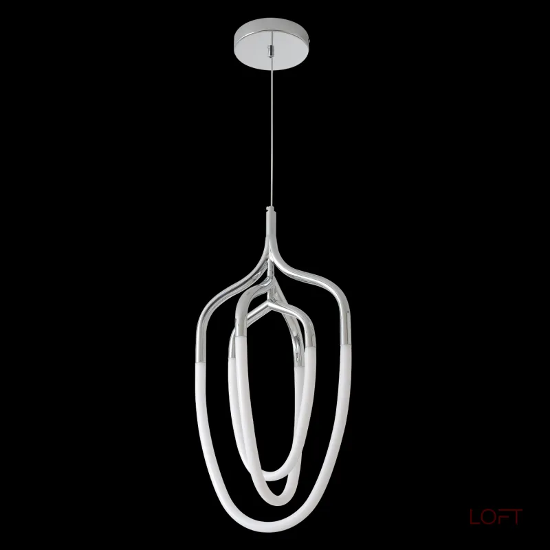 Подвесной светильник Crystal Lux PERA SP50W LED CHROME Подвесной светильник Crystal Lux PERA SP50W LED CHROME