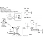 Подвесная люстра Crystal Lux FORTUNA SP123W LED BLACK