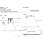 Подвесной светильник Crystal L ux PROXIMO SP42W LED L1100 BLACK