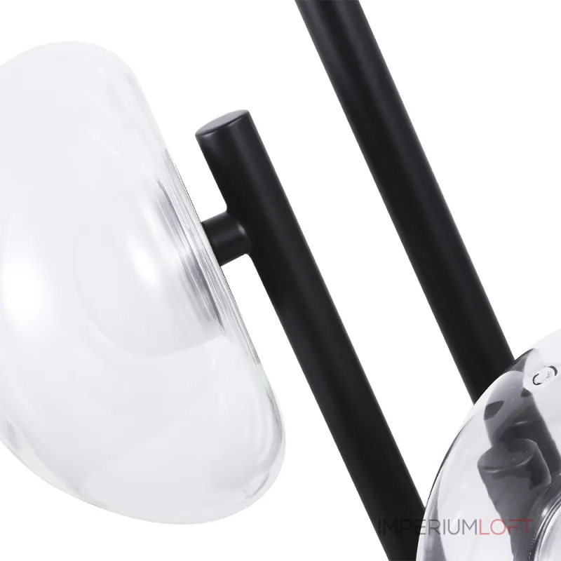 Настольная лампа Crystal Lux BOSQUE LG3 BLACK/TRANSPARENT Настольная лампа Crystal Lux BOSQUE LG3 BLACK/TRANSPARENT