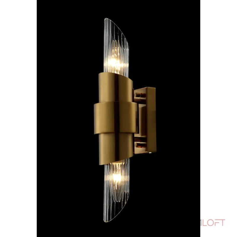 Бра Crystal Lux JUSTO AP2 BRASS от ImperiumLoft Бра Crystal Lux JUSTO AP2 BRASS от ImperiumLoft