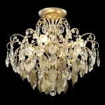 Светильник потолочный Crystal Lux ESMIRALDA PL4 GOLD 0523/104 от ImperiumLoft