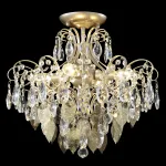 Светильник потолочный Crystal Lux ESMIRALDA PL4 GOLD 0523/104 от ImperiumLoft