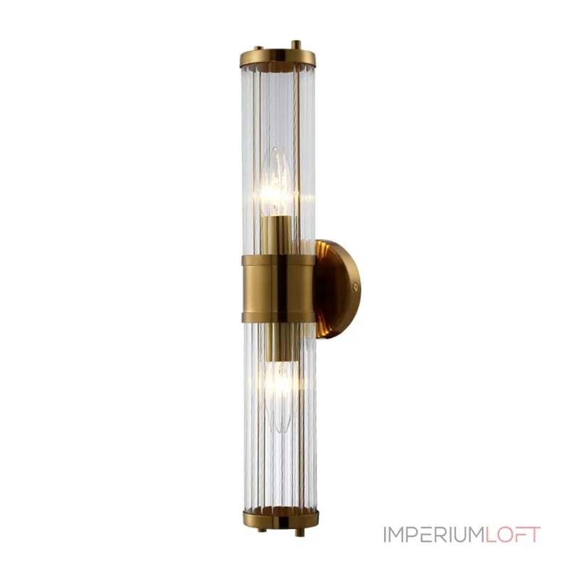 Бра Crystal Lux SANCHO AP2 BRASS от ImperiumLoft