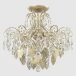 Светильник потолочный Crystal Lux ESMIRALDA PL4 GOLD 0523/104 от ImperiumLoft