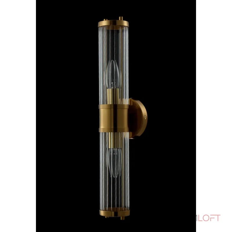 Бра Crystal Lux SANCHO AP2 BRASS от ImperiumLoft