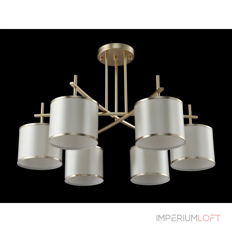 Потолочная люстра Crystal Lux SERGIO PL6 GOLD