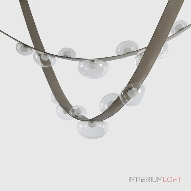 Подвесной светильник Crystal Lux BOSQUE SP7 L3000 GREY/TRANSPARENT