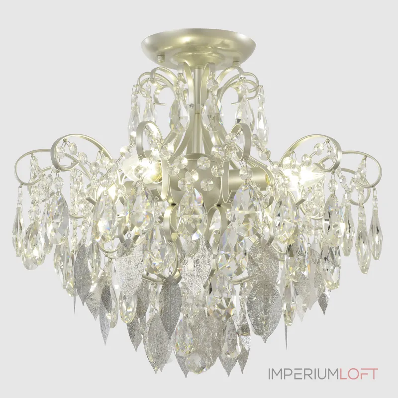 Светильник потолочный Crystal Lux ESMIRALDA PL4 SILVER 0524/104 от ImperiumLoft Светильник потолочный Crystal Lux ESMIRALDA PL4 SILVER 0524/104 от ImperiumLoft