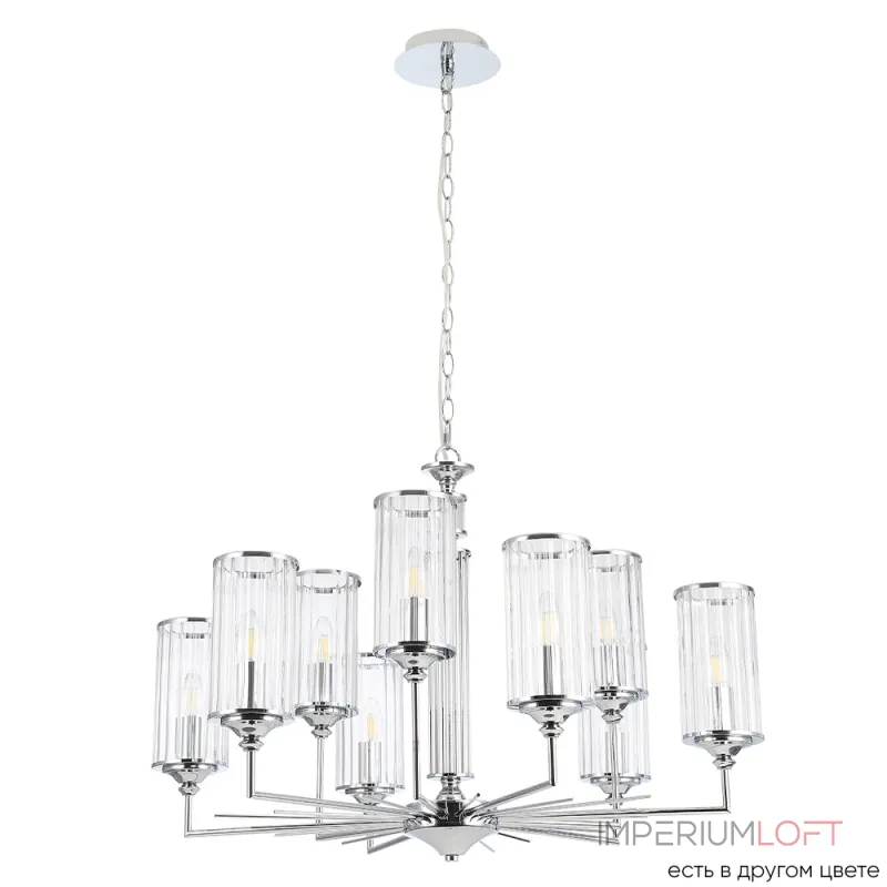 Подвесная люстра Crystal Lux GLORIA SP9 CHROME Подвесная люстра Crystal Lux GLORIA SP9 CHROME