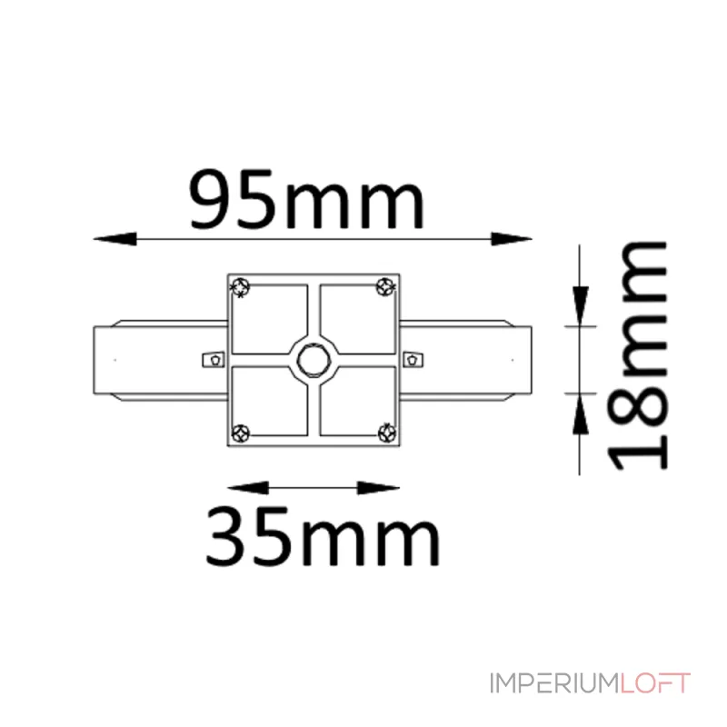 Соединитель линейный (однофазный) Crystal Lux CLT 0.211 01 WH от ImperiumLoft Соединитель линейный (однофазный) Crystal Lux CLT 0.211 01 WH от ImperiumLoft