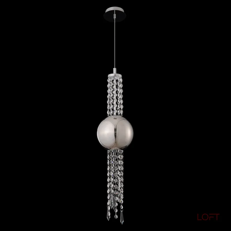 Подвесной светильник Crystal Lux NAVAJO SP3W LED CHROME 3810/203 Подвесной светильник Crystal Lux NAVAJO SP3W LED CHROME 3810/203