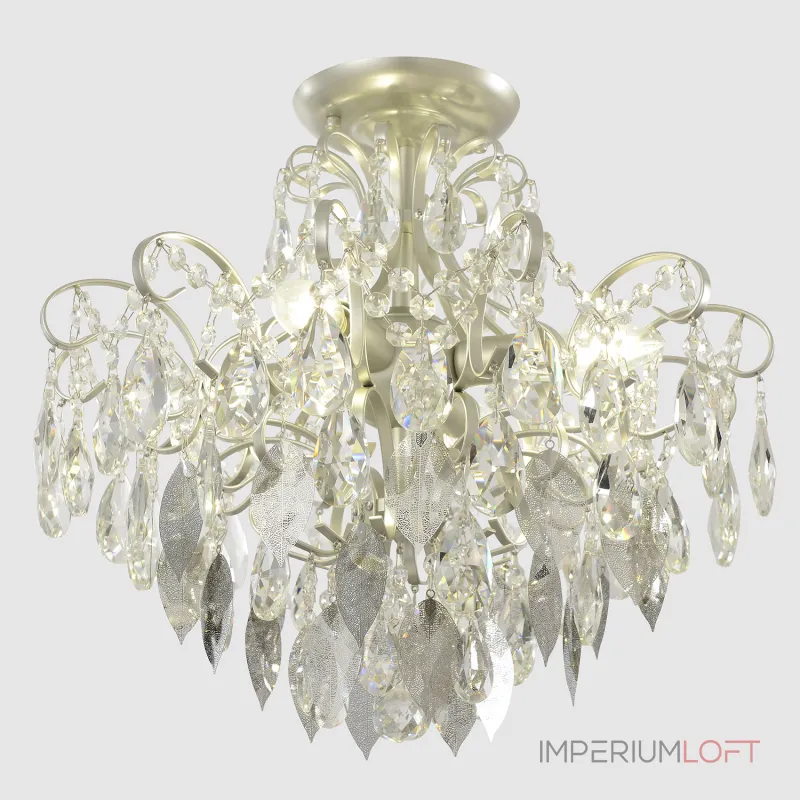 Светильник потолочный Crystal Lux ESMIRALDA PL4 SILVER 0524/104 от ImperiumLoft Светильник потолочный Crystal Lux ESMIRALDA PL4 SILVER 0524/104 от ImperiumLoft