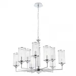 Подвесная люстра Crystal Lux GLORIA SP9 CHROME