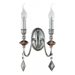 Бра Crystal Lux MERCEDES AP2 CHROME/SMOKE от ImperiumLoft