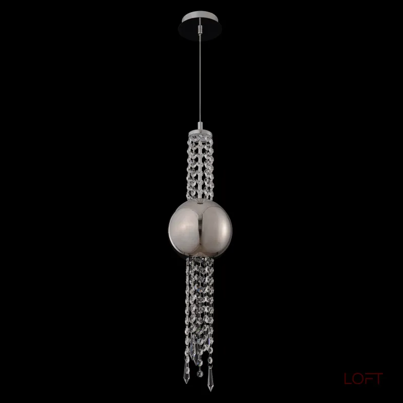 Подвесной светильник Crystal Lux NAVAJO SP3W LED CHROME 3810/203 Подвесной светильник Crystal Lux NAVAJO SP3W LED CHROME 3810/203
