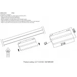 Светильник трековый магнитный CLT 0.33 002 12W WH M4000K