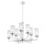 Подвесная люстра Crystal Lux GLORIA SP9 CHROME