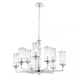 Подвесная люстра Crystal Lux GLORIA SP9 CHROME