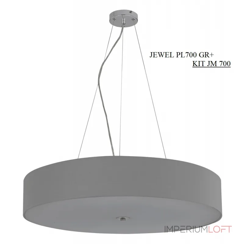 Потолочный светильник Crystal Lux JEWEL PL700 GR