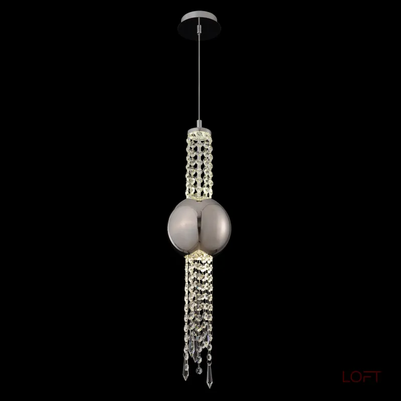 Подвесной светильник Crystal Lux NAVAJO SP3W LED CHROME 3810/203 Подвесной светильник Crystal Lux NAVAJO SP3W LED CHROME 3810/203