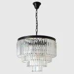 Подвесная люстра Crystal Lux MAXIME SP6 BLACK