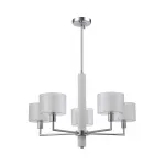 Люстра на штанге Crystal Lux MAESTRO SP-PL5+5 CHROME