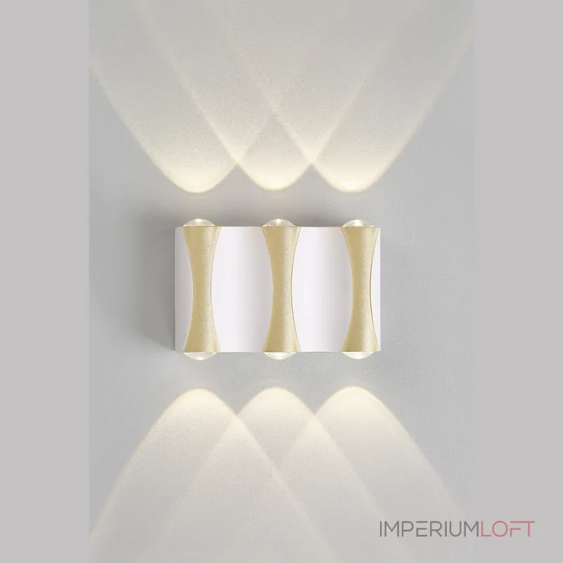 Бра Crystal Lux CLT 022W3 WH-GO 4000K