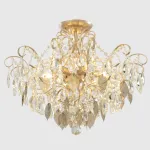 Светильник потолочный Crystal Lux ESMIRALDA PL6 GOLD 0523/106 от ImperiumLoft