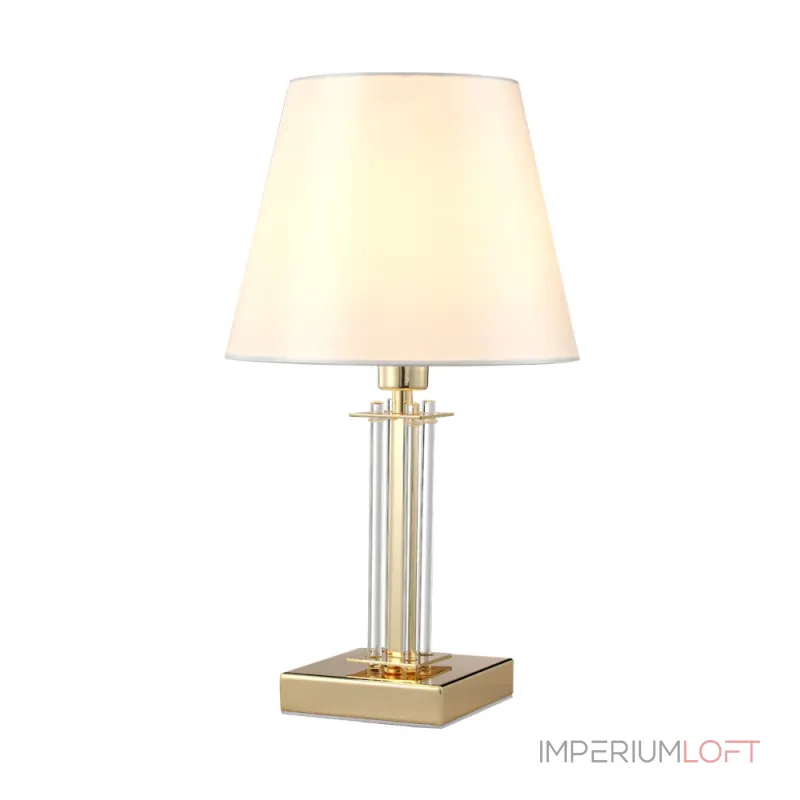 Настольная лампа Crystal Lux NICOLAS LG1 GOLD/WHITE от ImperiumLoft Настольная лампа Crystal Lux NICOLAS LG1 GOLD/WHITE от ImperiumLoft