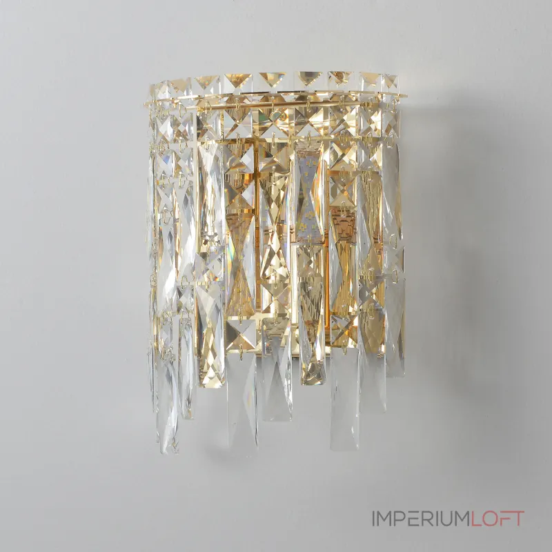 Бра Crystal Lux ABRIL AP2 GOLD Бра Crystal Lux ABRIL AP2 GOLD