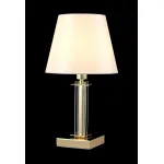 Настольная лампа Crystal Lux NICOLAS LG1 GOLD/WHITE от ImperiumLoft